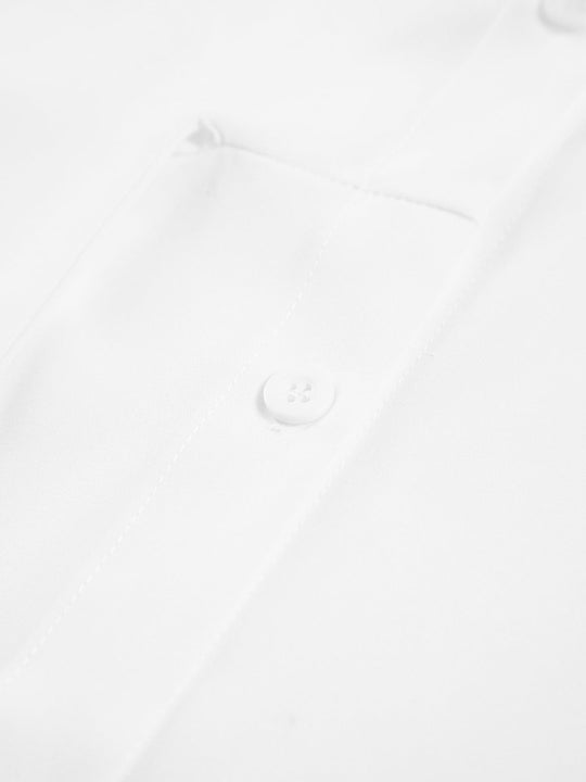 Chloe | Tie-Waist Button-Down Shirt