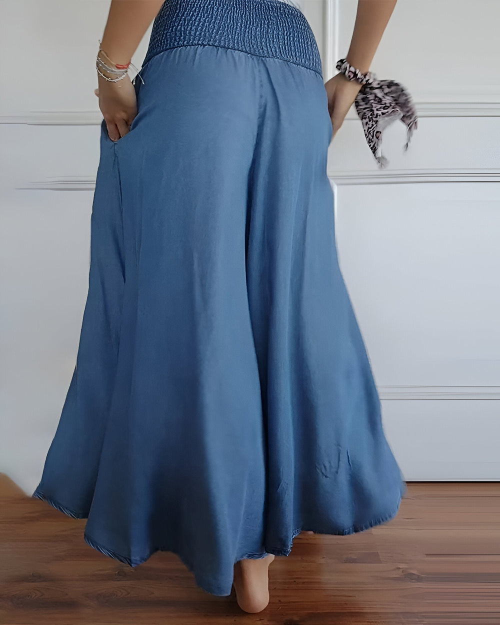 Hannah | Relaxed Fit Elastic Waist Trousers