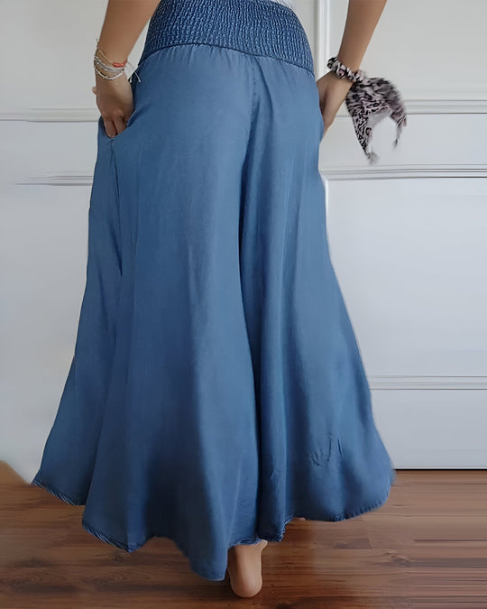 Hannah | Relaxed Fit Elastic Waist Trousers