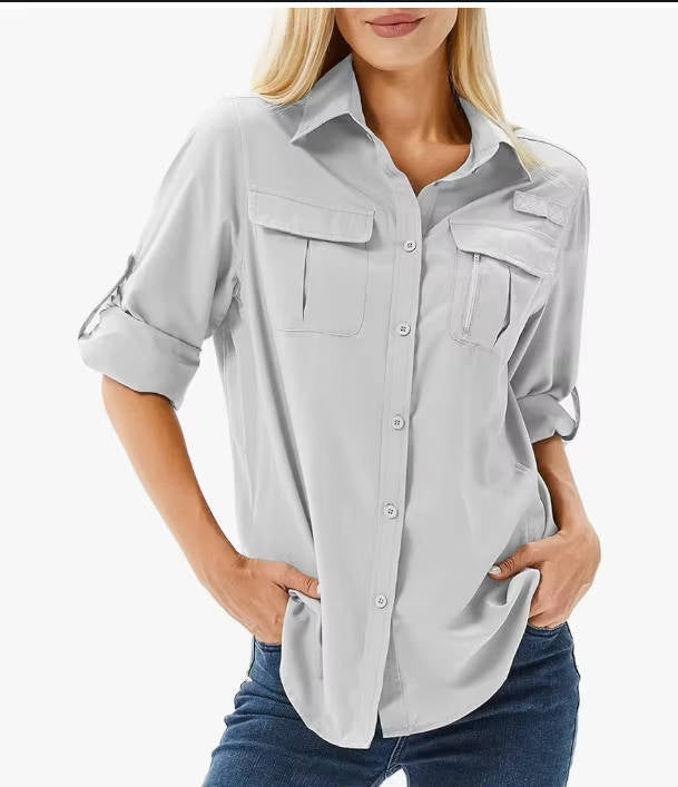 Lily | Roll-Up Sleeve UPF 50+ Shirt