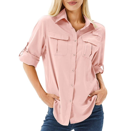 Lily | Roll-Up Sleeve UPF 50+ Shirt