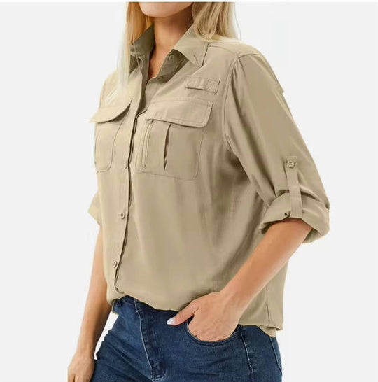 Lily | Roll-Up Sleeve UPF 50+ Shirt