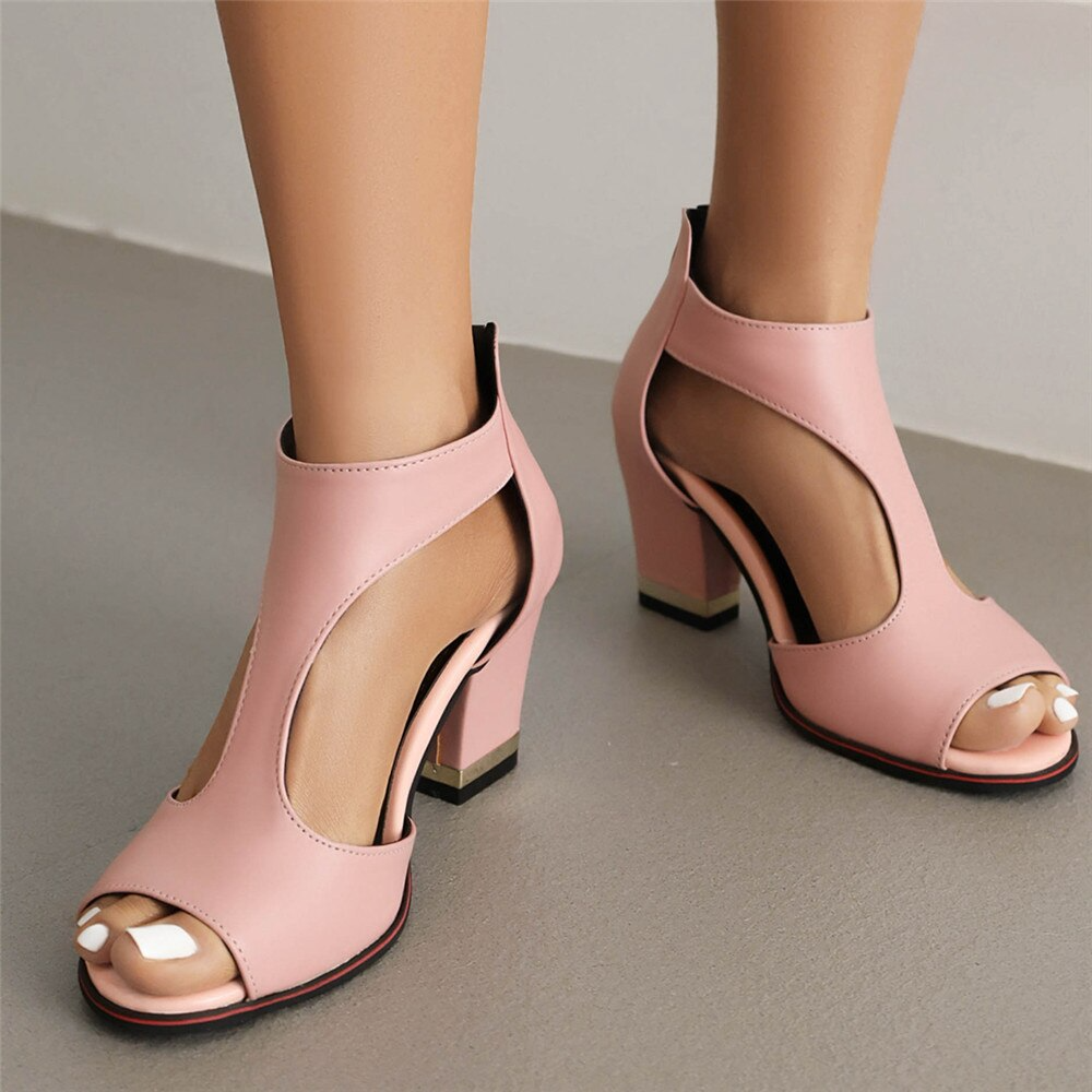 Women's Open Front Heels