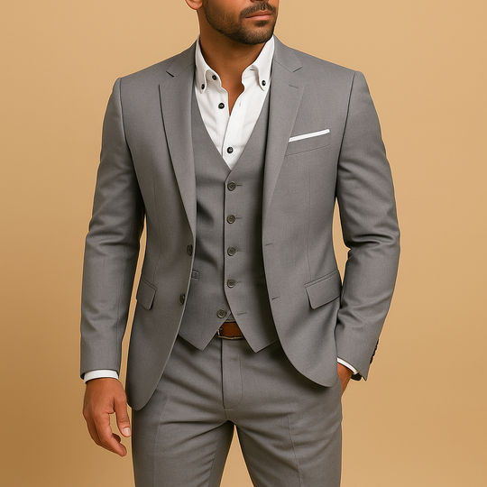 Men's Slim Fit Blazer and Trouser Suit