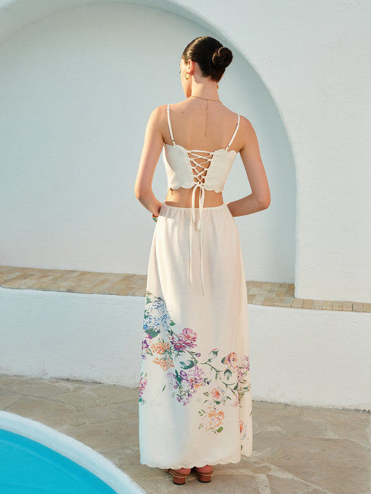 Hazel | Cutout Maxi Sun Dress