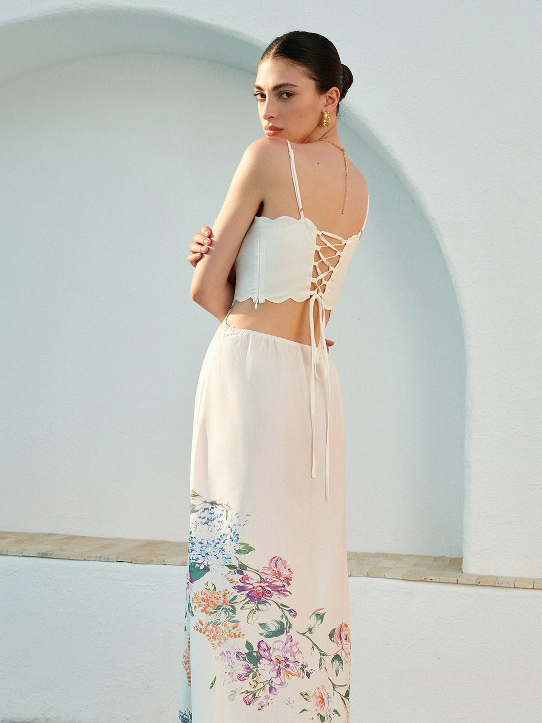 Hazel | Cutout Maxi Sun Dress