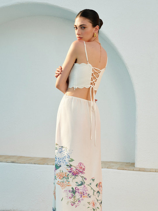 Hazel | Cutout Maxi Sun Dress