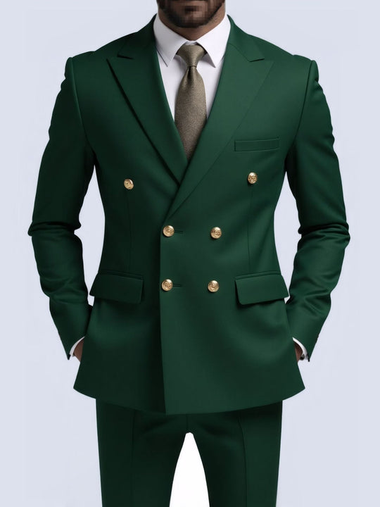 Men’s 2-Piece Double Breasted Suit