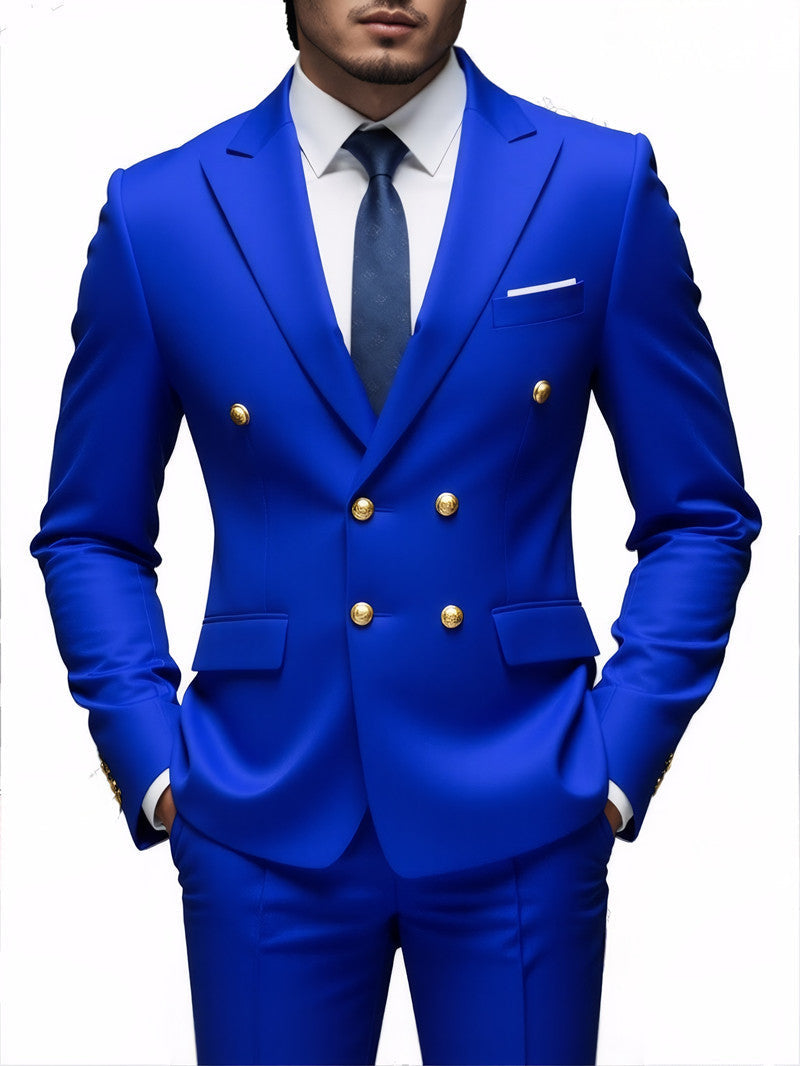 Men’s 2-Piece Double Breasted Suit