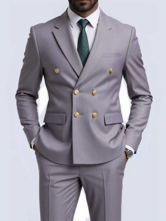 Men’s 2-Piece Double Breasted Suit