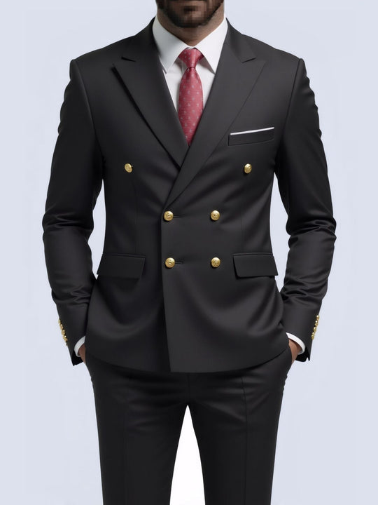 Men’s 2-Piece Double Breasted Suit