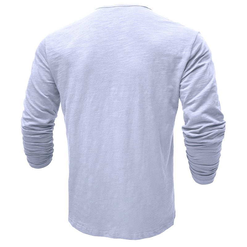 Callum | Casual Henley Shirt
