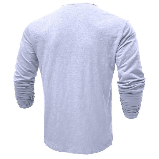 Callum | Casual Henley Shirt