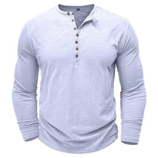 Callum | Casual Henley Shirt