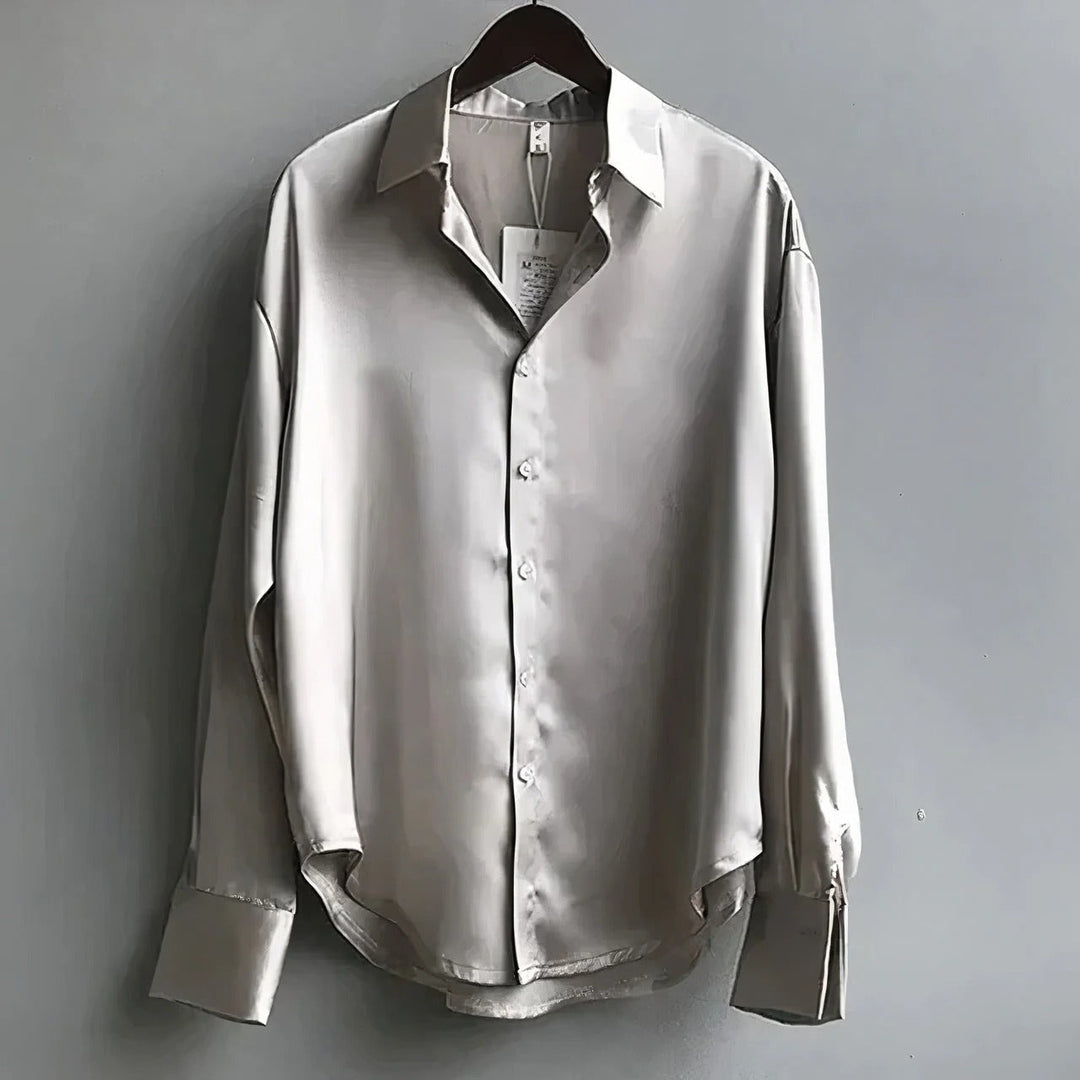 Amelia | Button-Down Point Collar Blouse