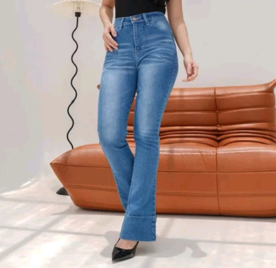 Women's Slim Fit Flared Jeans