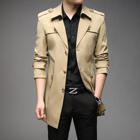 Men's Casual Button Coat