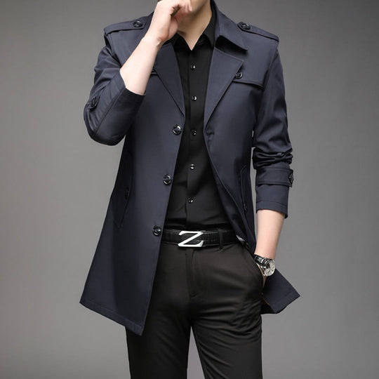 Men's Casual Button Coat