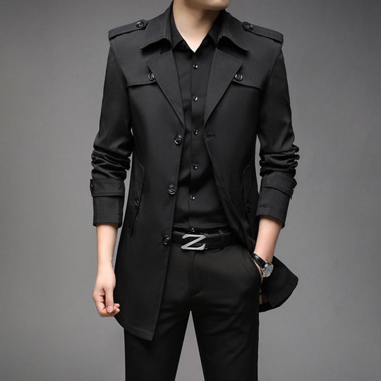 Men's Casual Button Coat