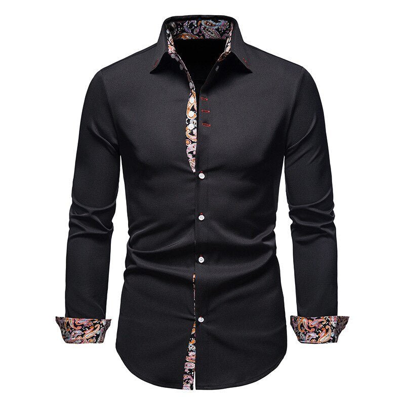 Byron | Floral Cuffs Shirt