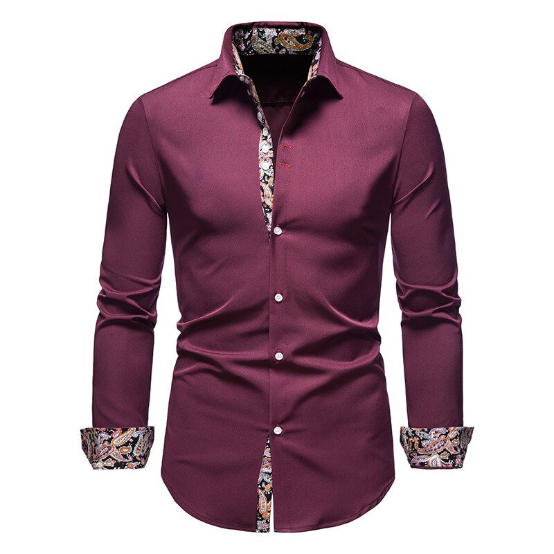 Byron | Floral Cuffs Shirt