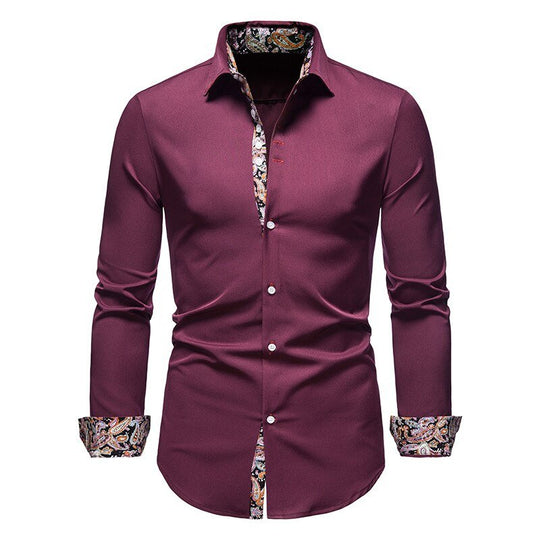 Byron | Floral Cuffs Shirt