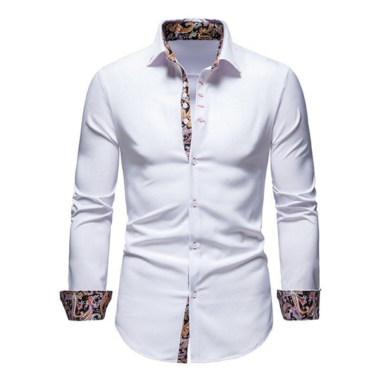 Byron | Floral Cuffs Shirt