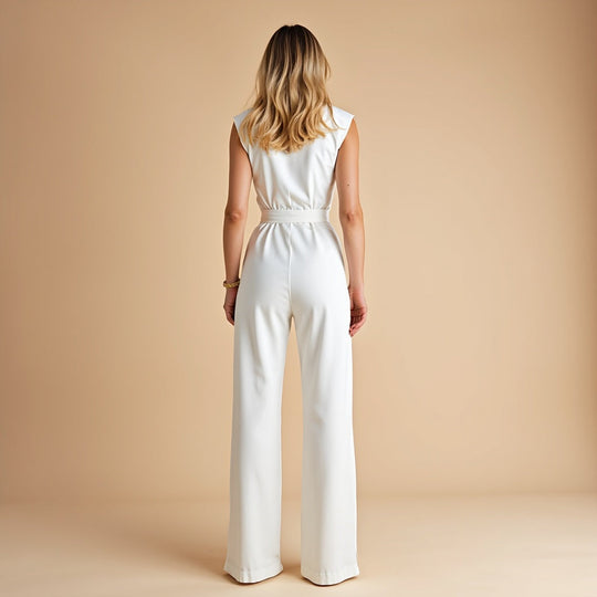 Women's Classic Sleeveless Jumpsuit