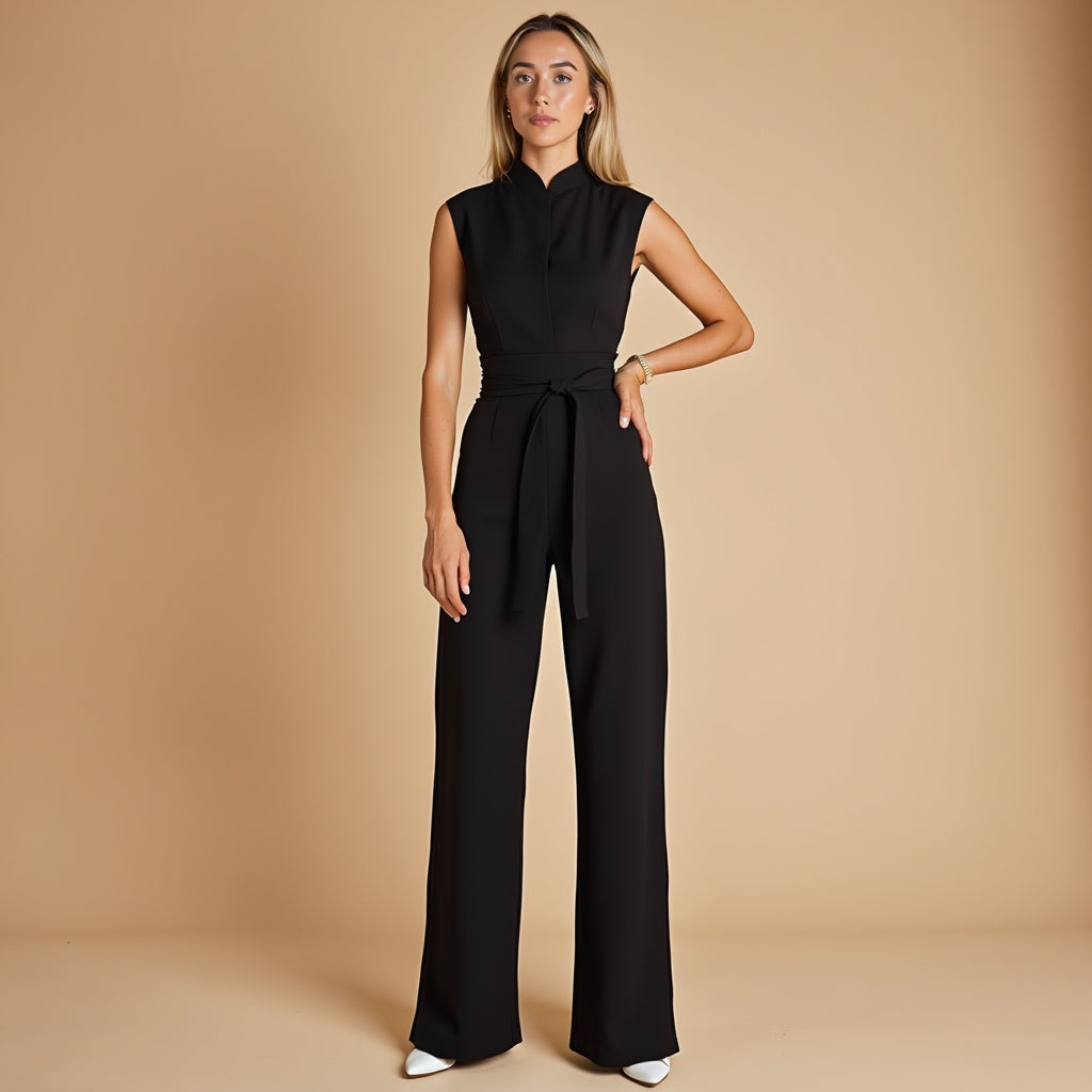 Women's Classic Sleeveless Jumpsuit