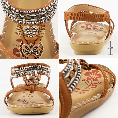 Denise | Platform Cushioned Sandals