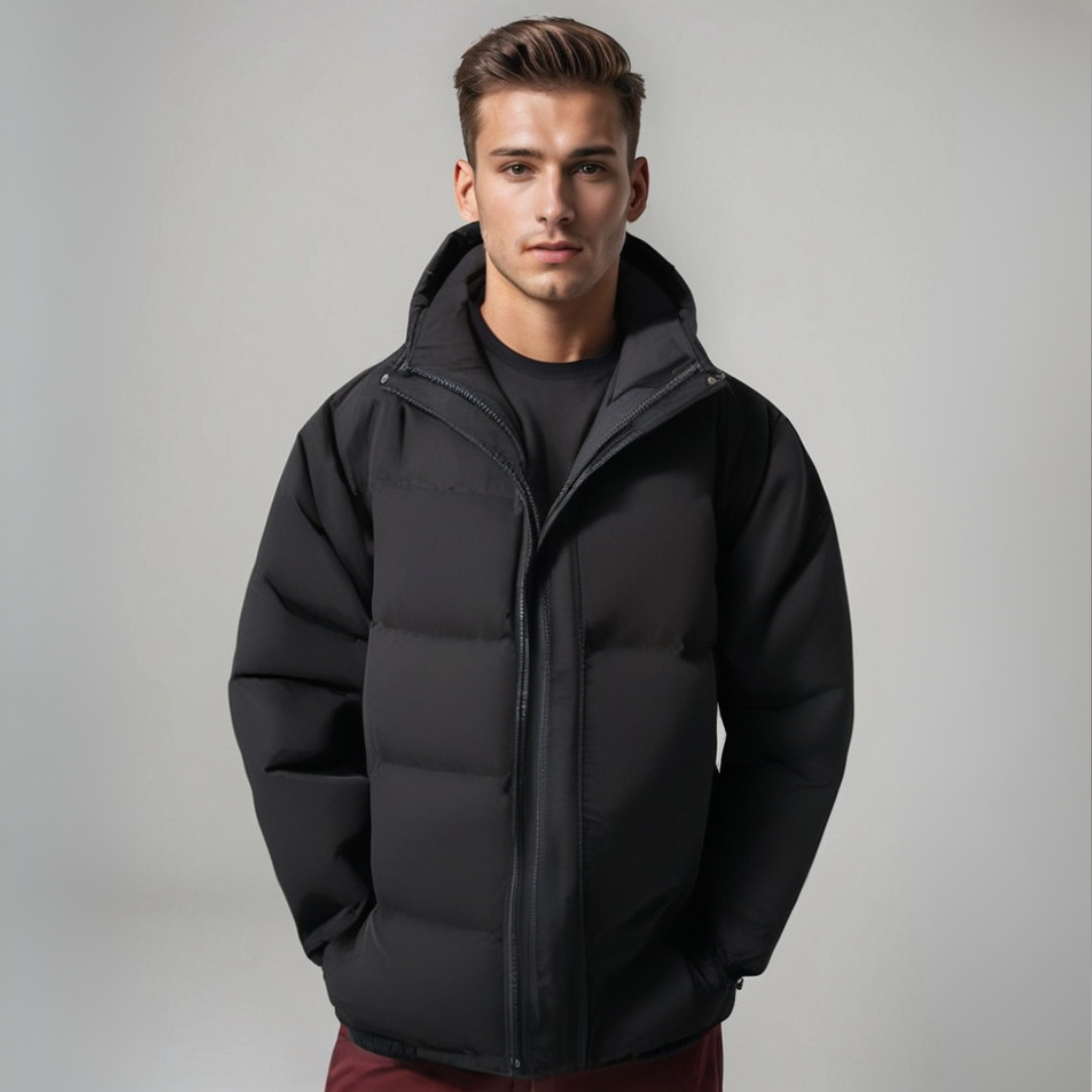 Men's Hooded Zipper Jacket
