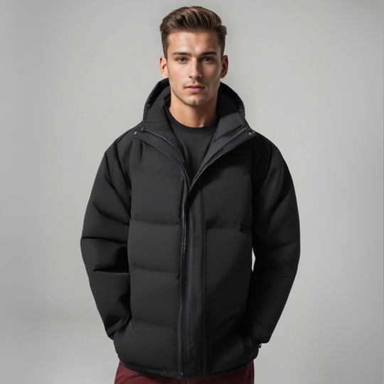 Men's Hooded Zipper Jacket